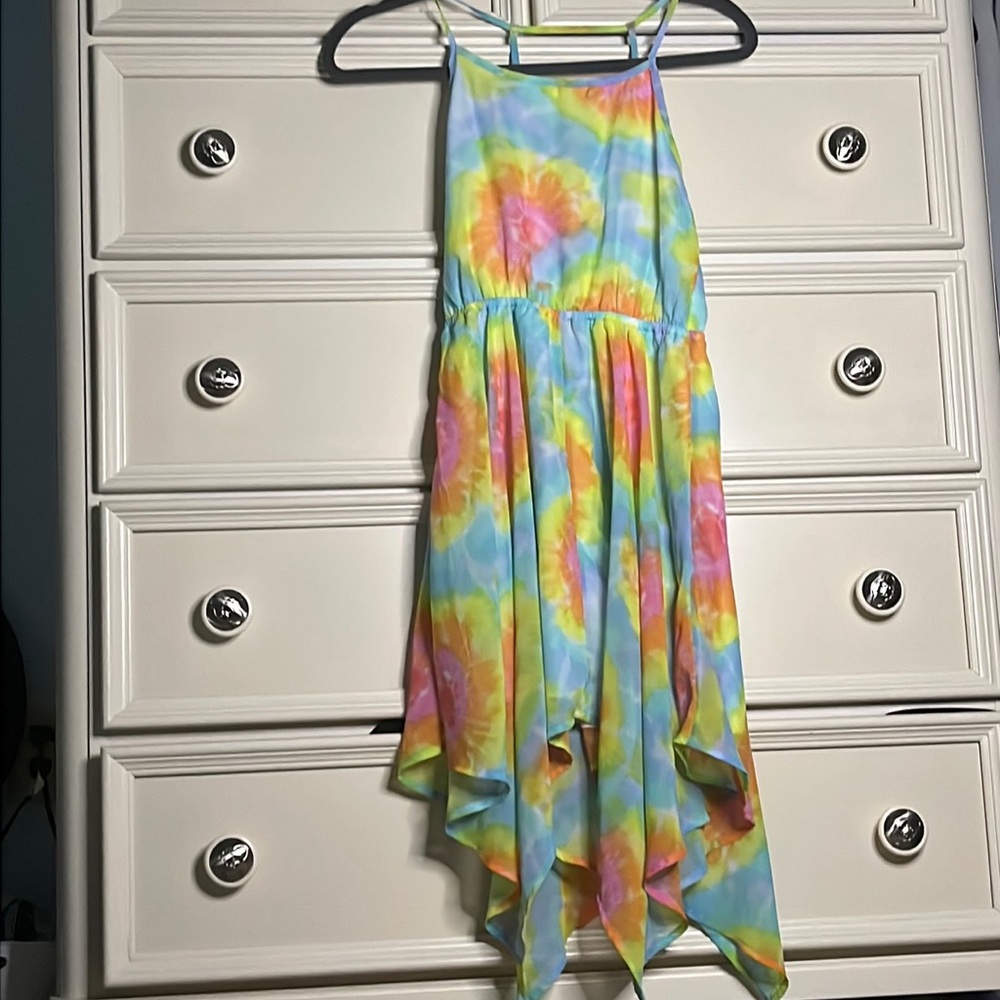 Rainbow sun dress great for summer long